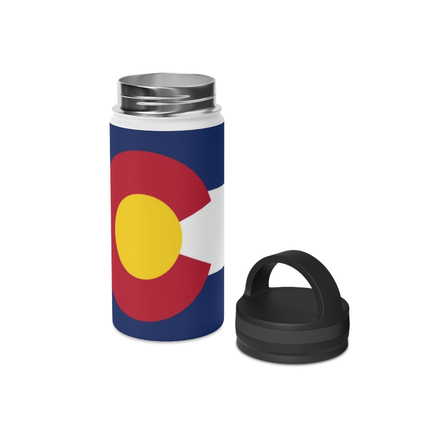 Customizable Colorado Flag Stainless Steel Water Bottle