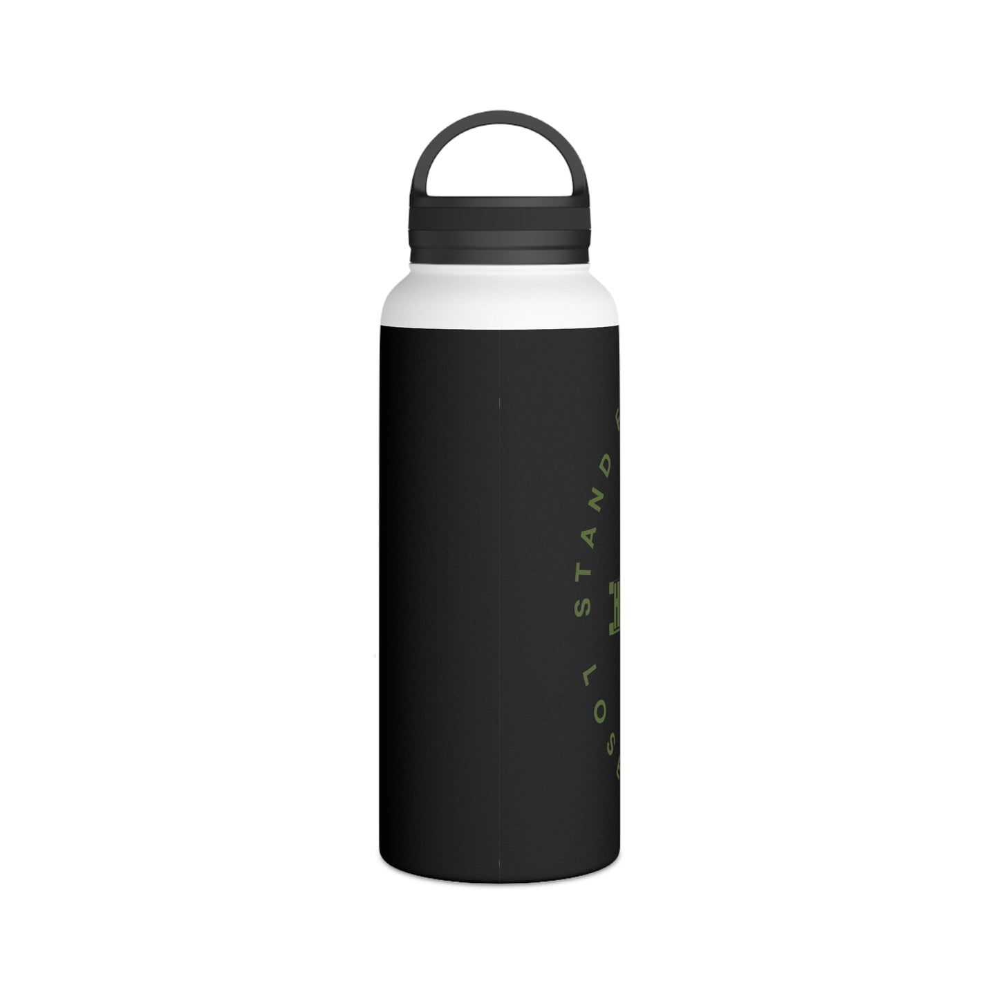 OD Green & Black “Hold The Line” Customizable Stainless Steel Water Bottle
