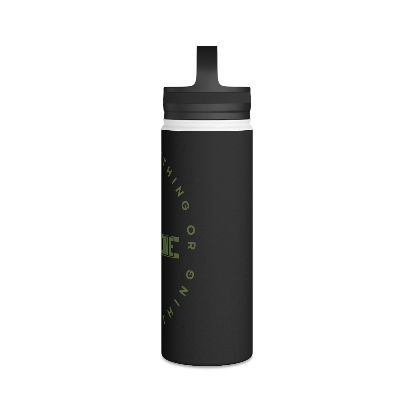 OD Green & Black “Hold The Line” Customizable Stainless Steel Water Bottle