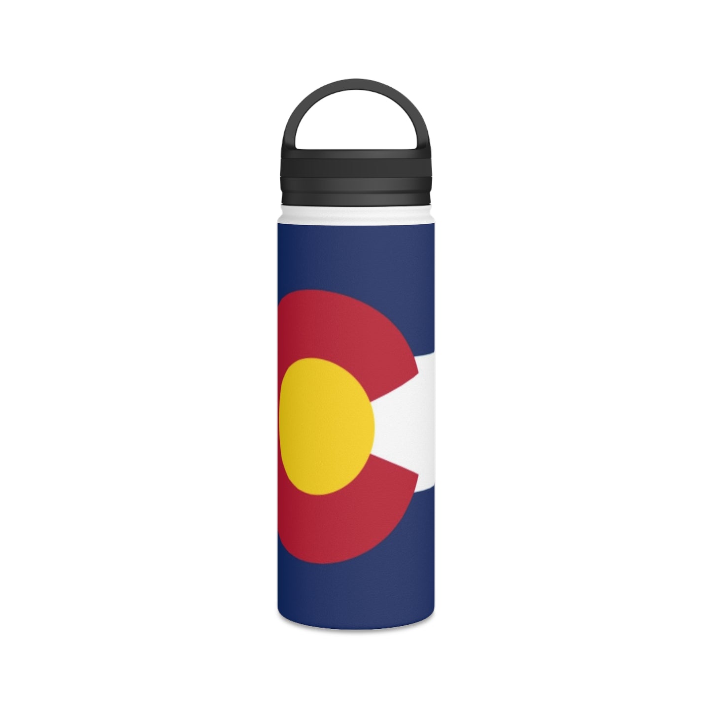 Customizable Colorado Flag Stainless Steel Water Bottle