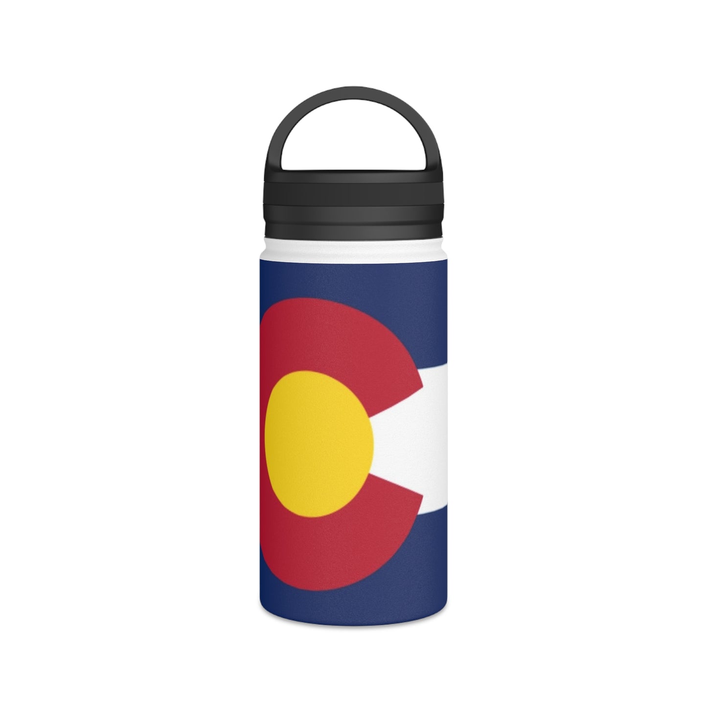 Customizable Colorado Flag Stainless Steel Water Bottle