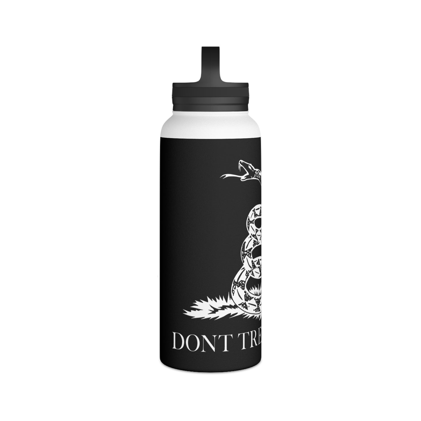 Customizable “Don’t Tread On Me” Stainless Steel Water Bottle