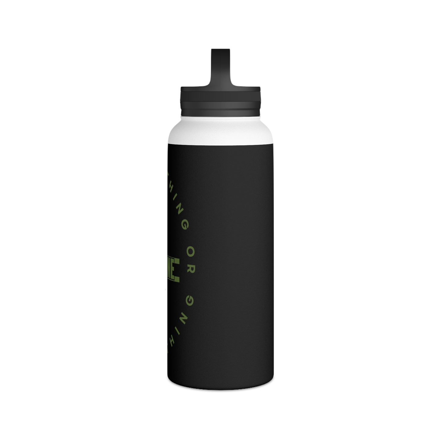 OD Green & Black “Hold The Line” Customizable Stainless Steel Water Bottle
