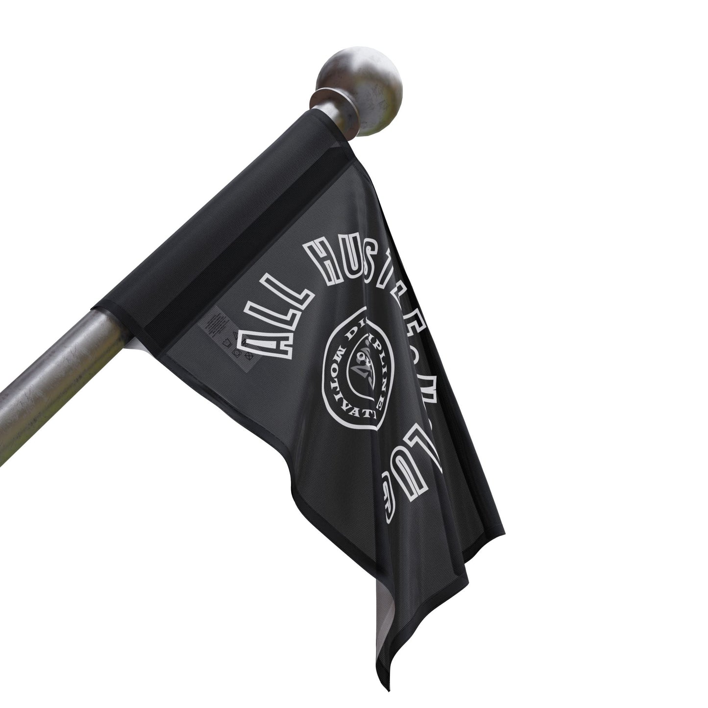 All Hustle No Luck OG Flag - Discipline Over Motivation 24/7