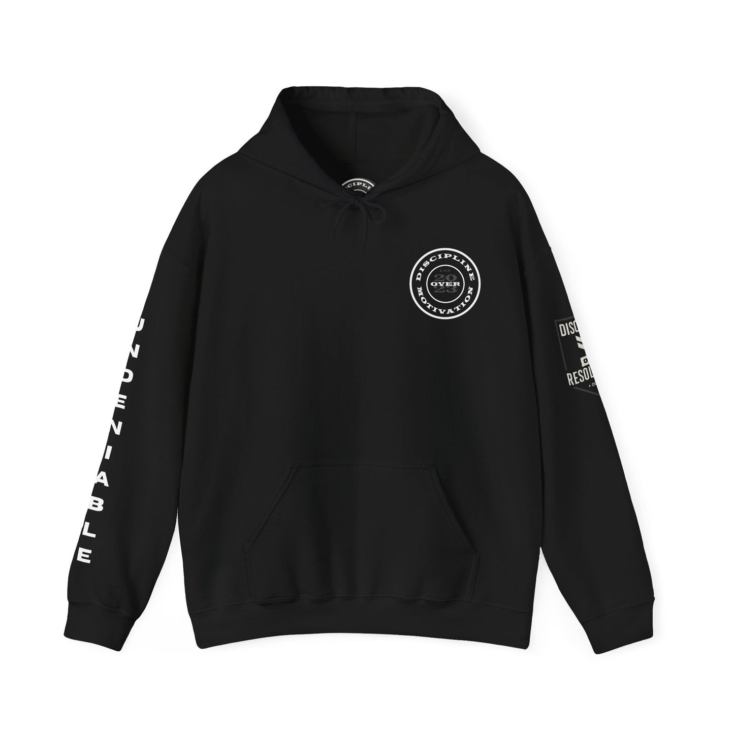 Black Friday Limited Run - Discipline Over Motivation Hoodie - Discipline Over Motivation 24/7