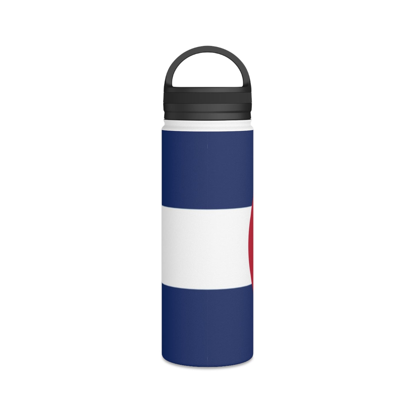 Customizable Colorado Flag Stainless Steel Water Bottle - Discipline Over Motivation 24/7