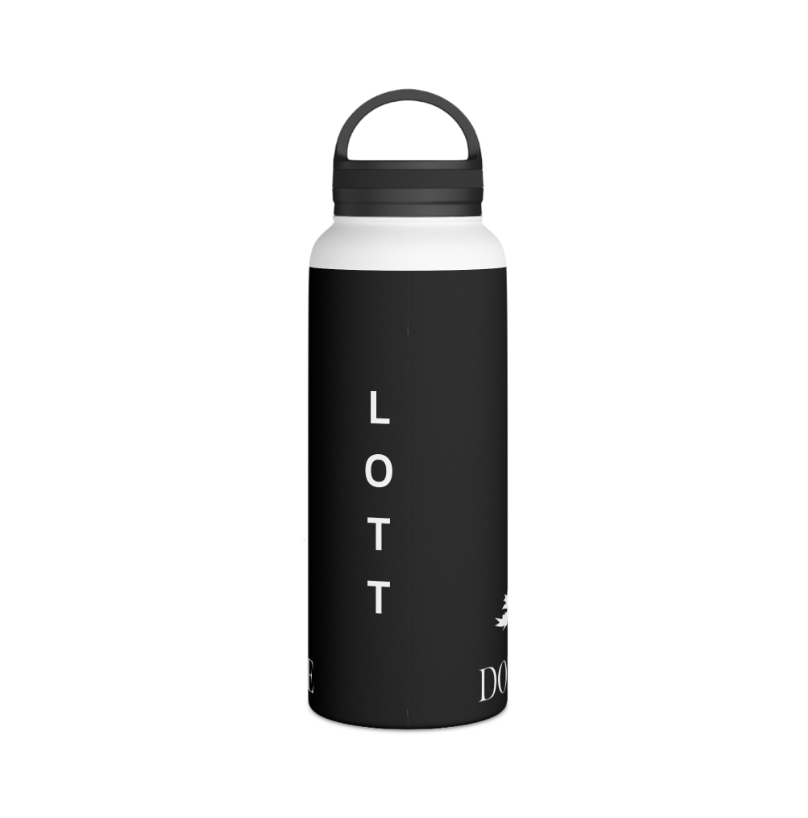 Customizable “Don’t Tread On Me” Stainless Steel Water Bottle - Discipline Over Motivation 24/7