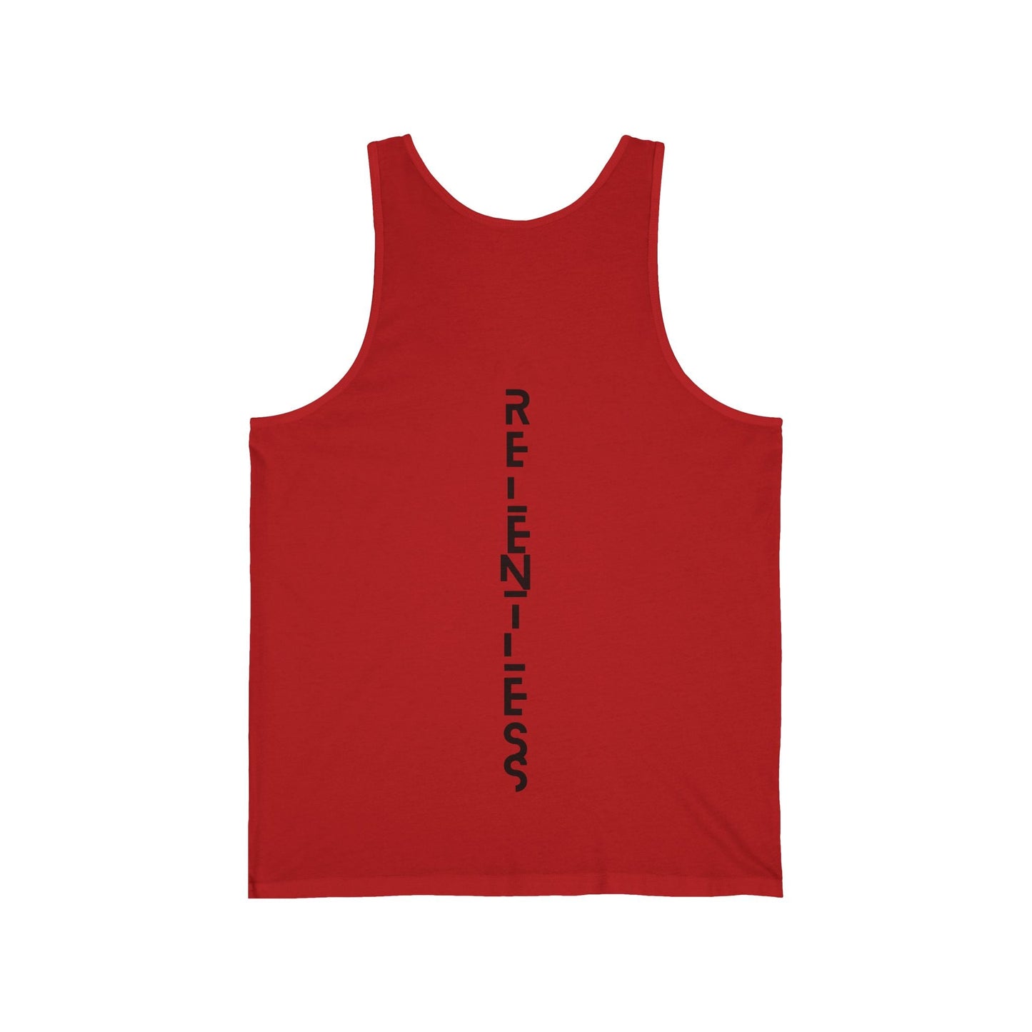 Discipline Over Motivation Logo Relentless Back Soft Cotton Tank Top - Discipline Over Motivation 24/7