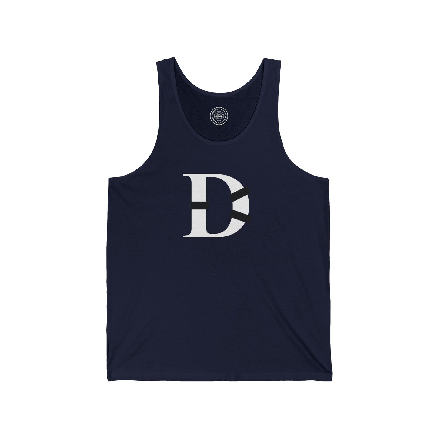 Discipline Over Motivation Soft Cotton Tank Top - Discipline Over Motivation 24/7