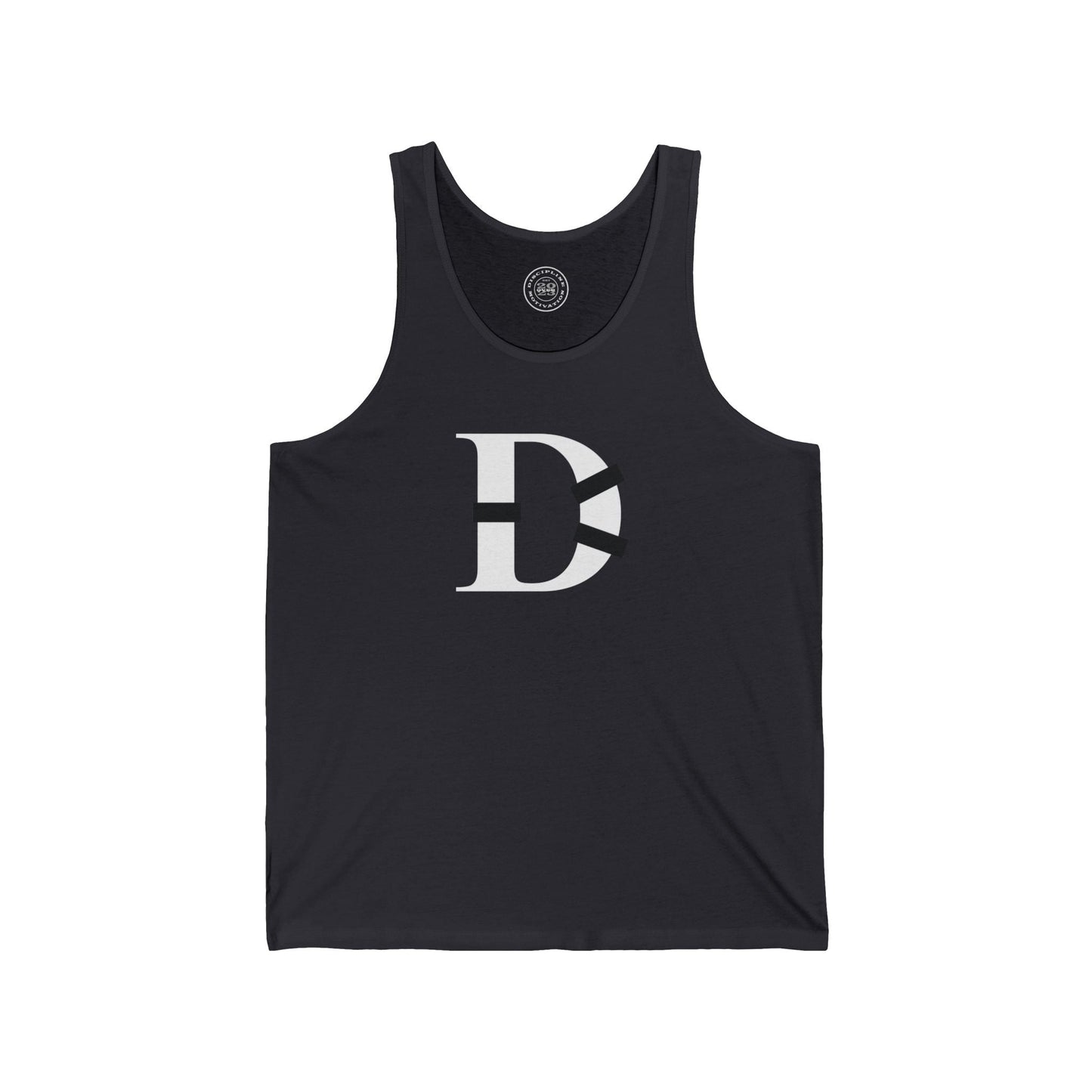Discipline Over Motivation Soft Cotton Tank Top - Discipline Over Motivation 24/7