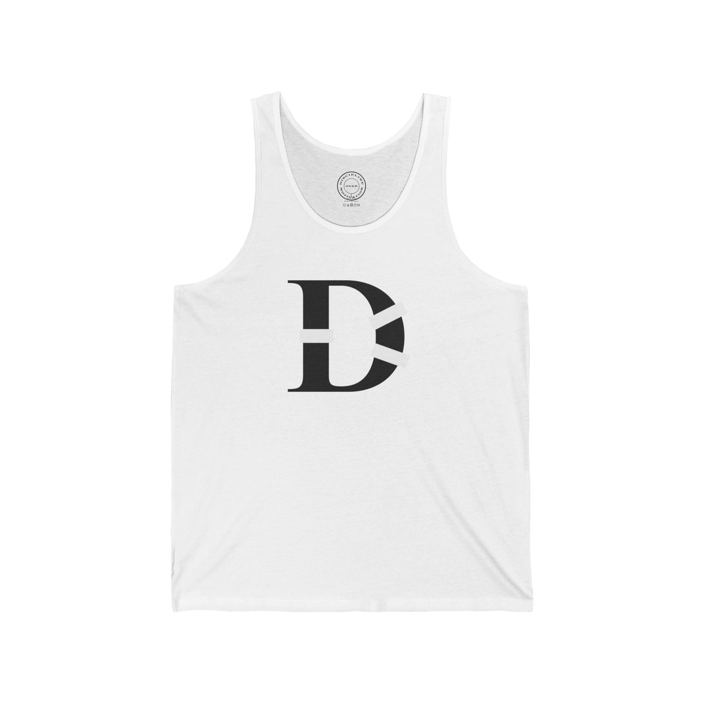 Discipline Over Motivation Soft Cotton Tank Top - Discipline Over Motivation 24/7