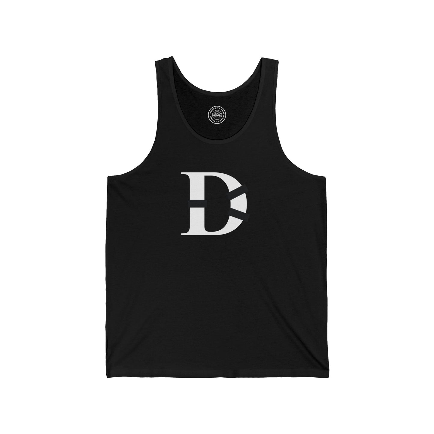 Discipline Over Motivation Soft Cotton Tank Top - Discipline Over Motivation 24/7
