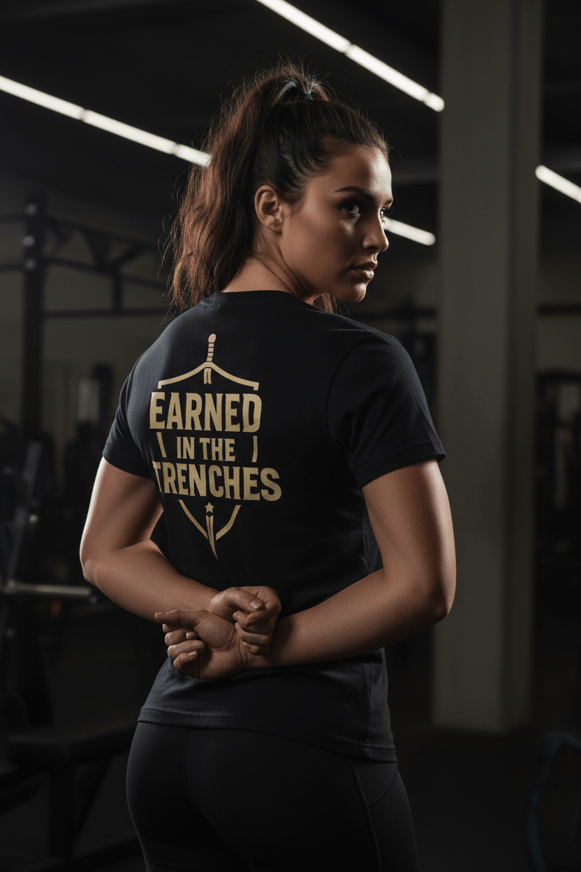 EARNED IN THE TRENCHES - Discipline Over Motivation 24/7