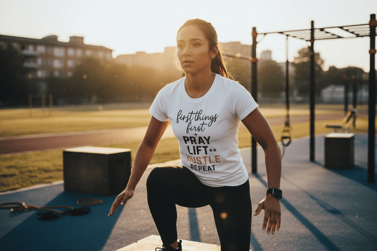 First Things First T Shirt - Discipline Over Motivation 24/7