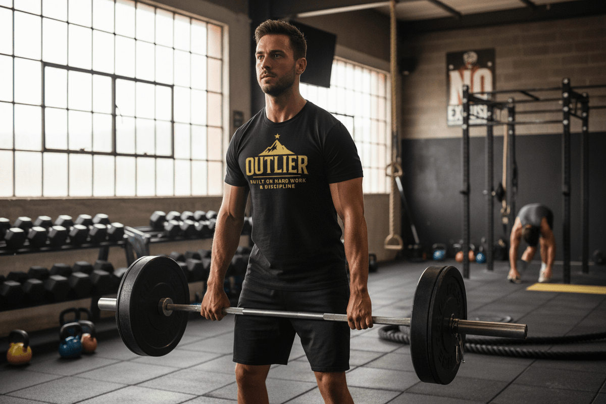 GOLD OUTLIER - Discipline Over Motivation 24/7
