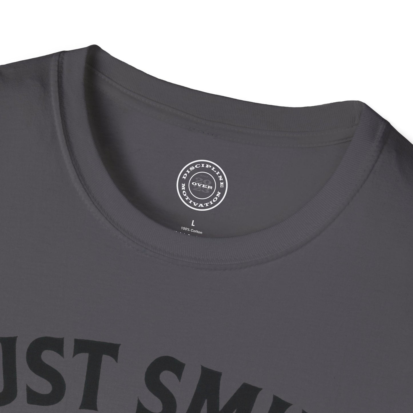 Halloween Green Skull Just Smile and Lift Heavy Pump Cover Up T-Shirt | Motivational Gym & Weightlifting Apparel - Discipline Over Motivation 24/7