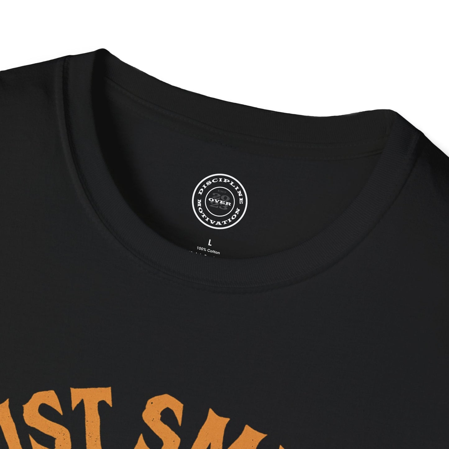 Halloween Orange and Green Skull Just Smile and Lift Heavy Pump Cover Up T-Shirt | Motivational Gym & Weightlifting Apparel - Discipline Over Motivation 24/7