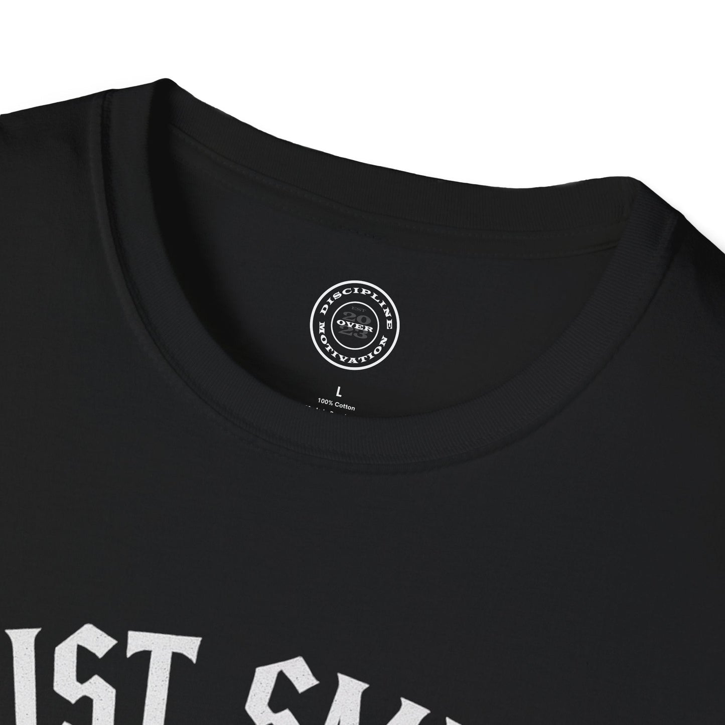 Halloween Spooky Vampire Just Smile and Lift Heavy Pump Cover Up T-Shirt | Motivational Gym & Weightlifting Apparel - Discipline Over Motivation 24/7