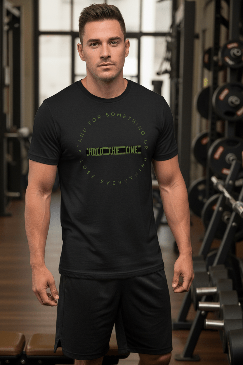 HOLD THE LINE — OD - Discipline Over Motivation 24/7