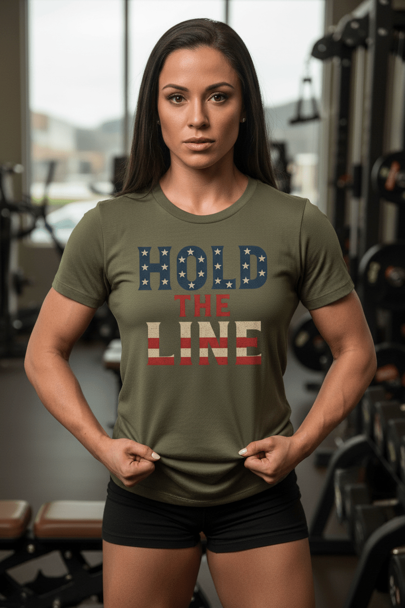 🛡️Hold The Line Tee - Discipline Over Motivation 24/7