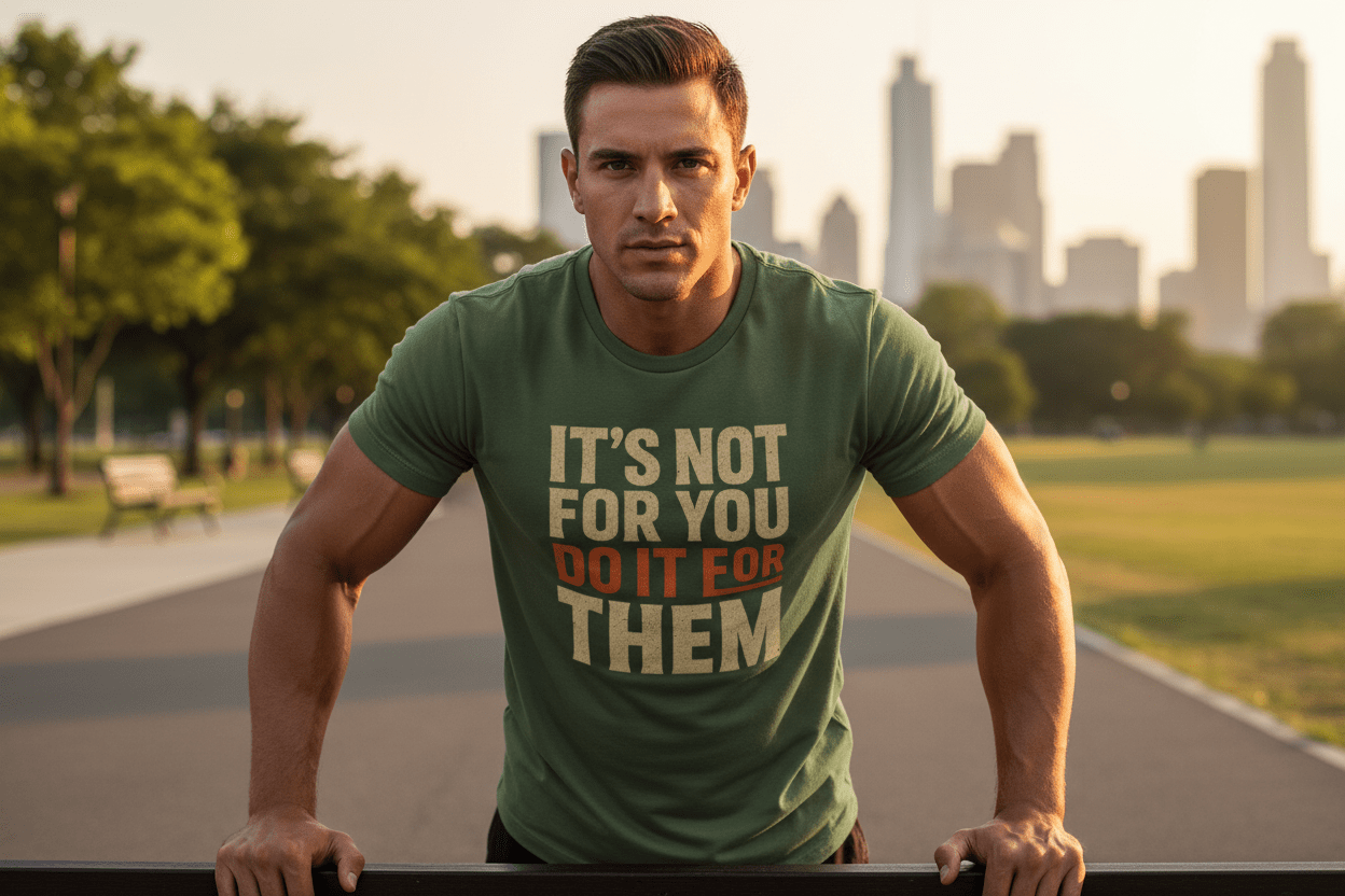 It’s Not For You Tee - Discipline Over Motivation 24/7