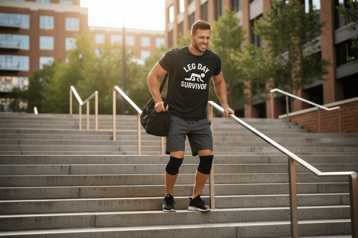 LEG DAY SURVIVOR - Discipline Over Motivation 24/7
