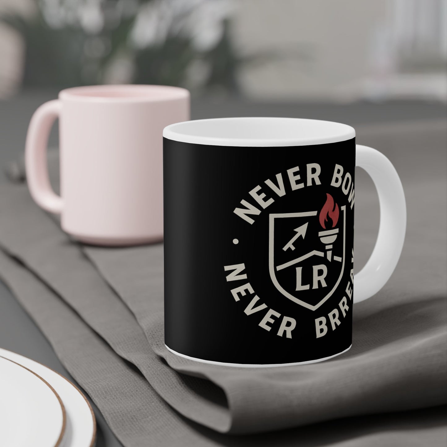 Live Rebellious Motivational Coffee Mug | Bold Quote Cup for Leaders, Entrepreneurs & Hustlers | Gift for Risk - Takers - Discipline Over Motivation 24/7