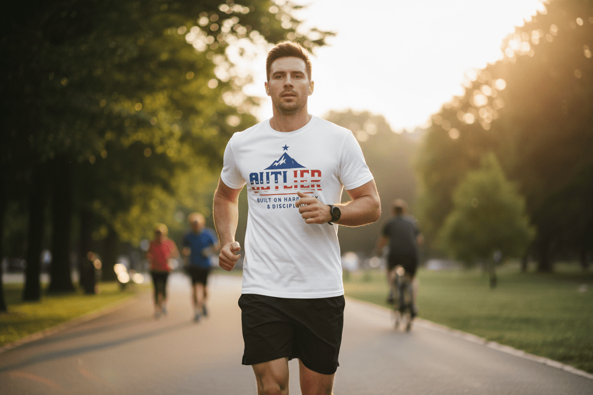 PATRIOTIC OUTLIER - Discipline Over Motivation 24/7