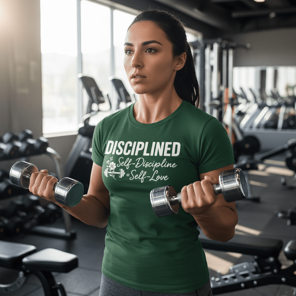Self - Discipline = Self - Love Tee - Discipline Over Motivation 24/7