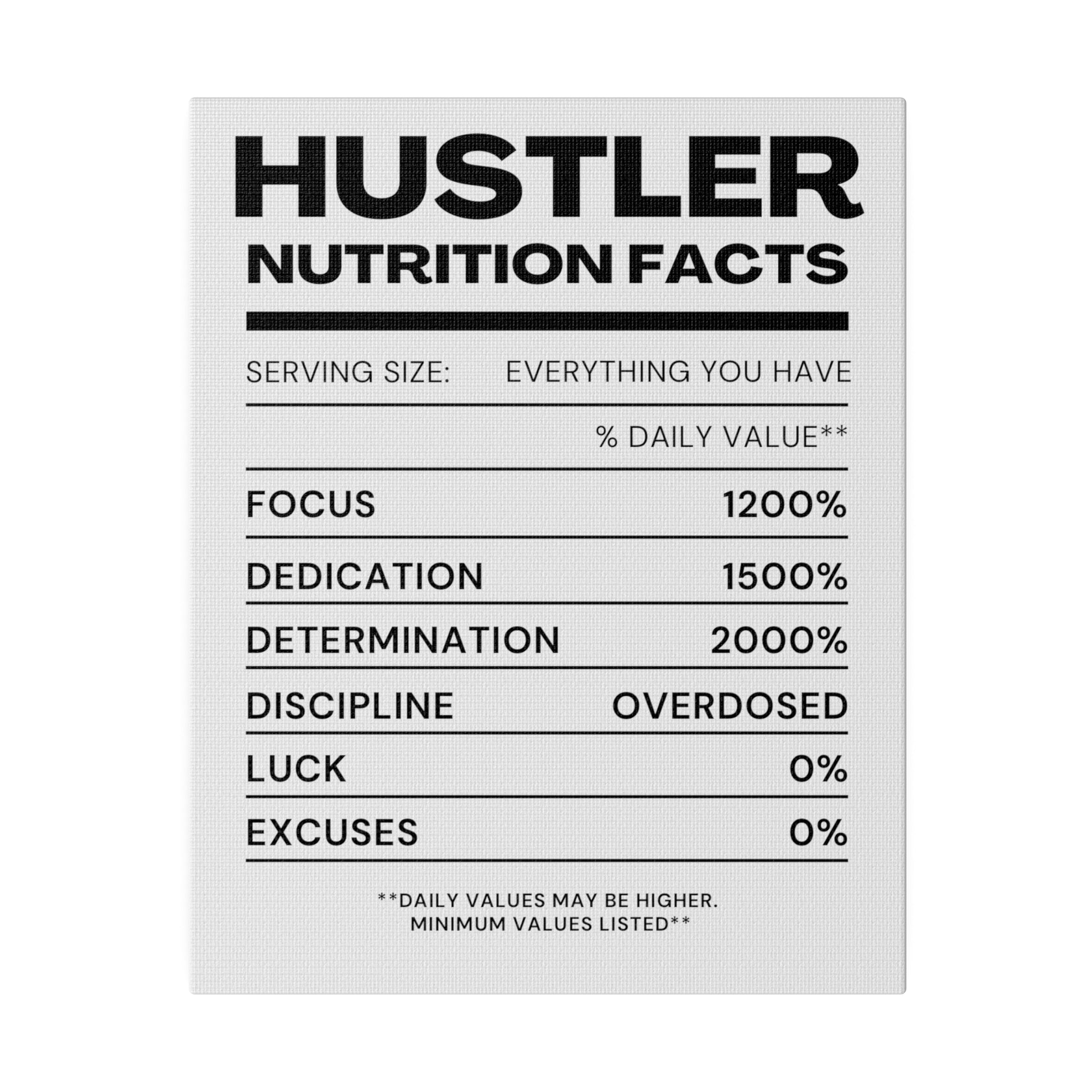 The Hustler Canvas - Discipline Over Motivation 247