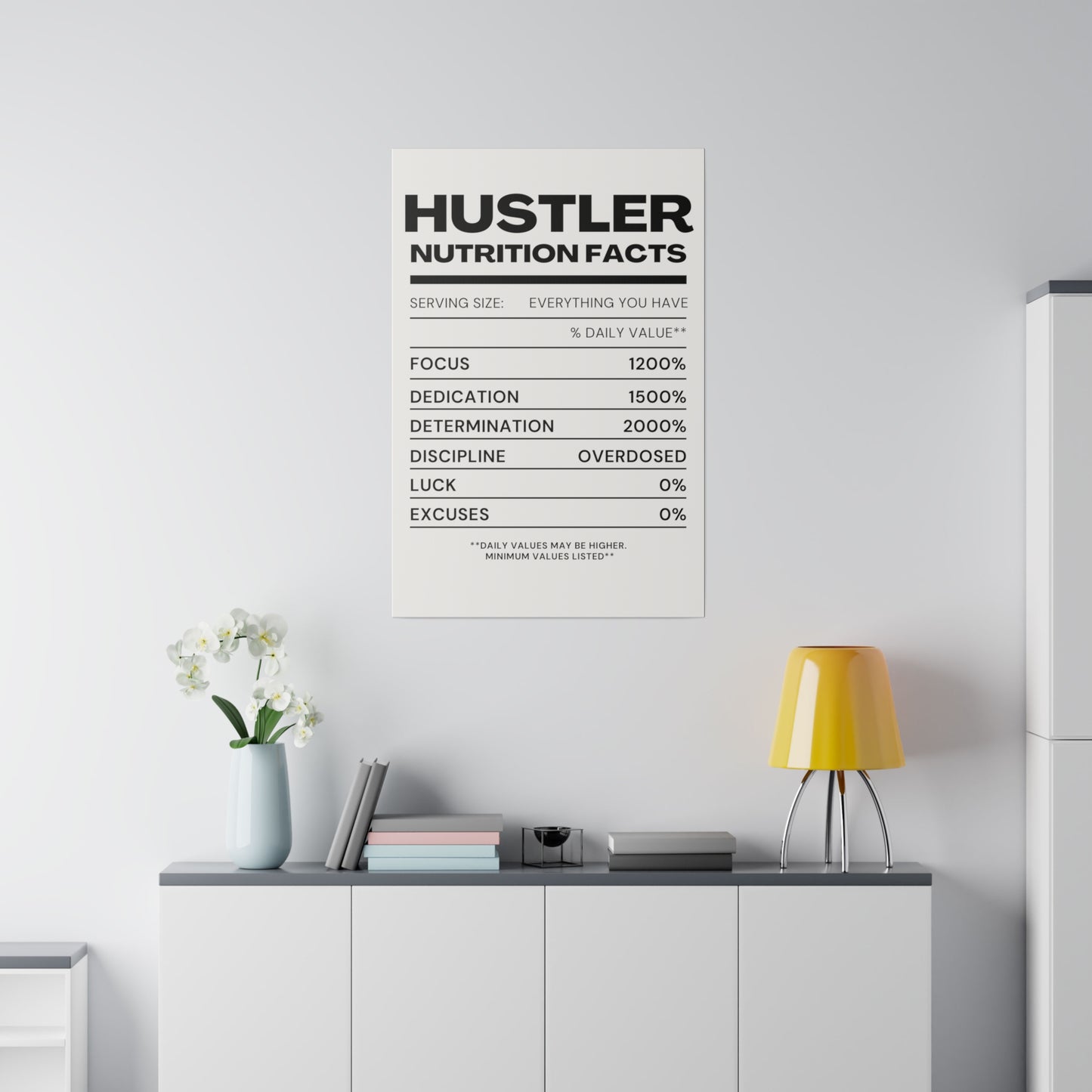 The Hustler Canvas - Discipline Over Motivation 247