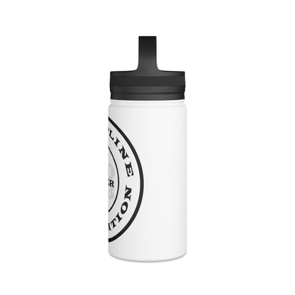 Discipline Over Motivation Logo Customizable Stainless Steel Water Bottle