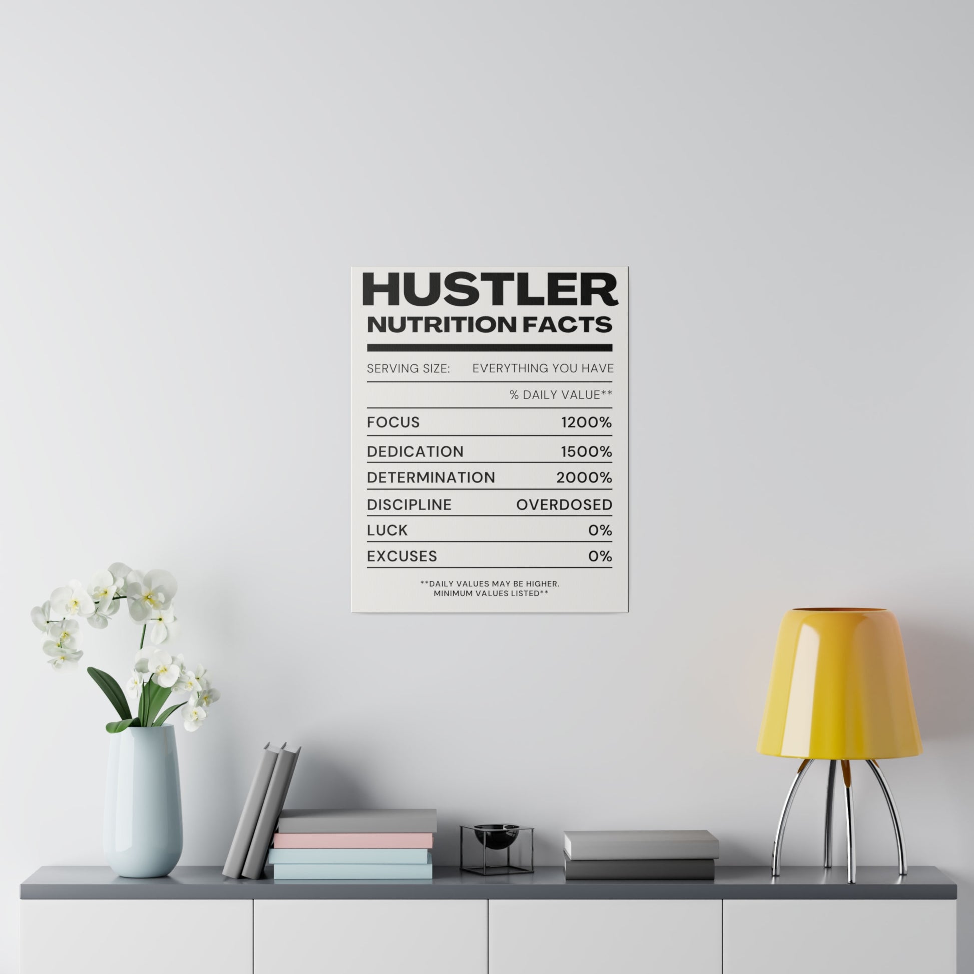 The Hustler Canvas - Discipline Over Motivation 247