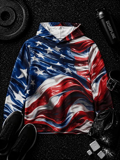 250 Years American Pride — UPF 50+ Patriot Edition - Discipline Over Motivation 24/7