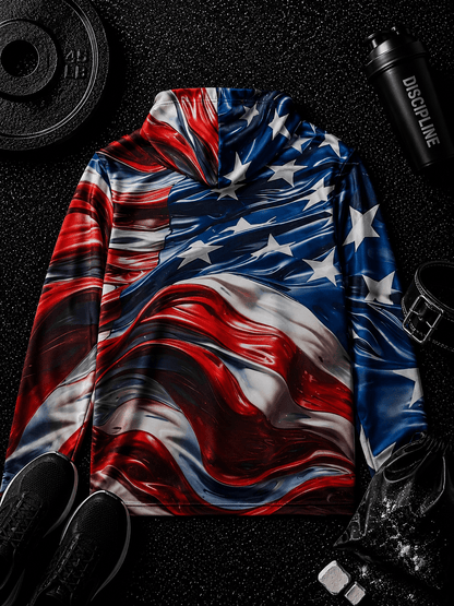 250 Years American Pride — UPF 50+ Patriot Edition - Discipline Over Motivation 24/7