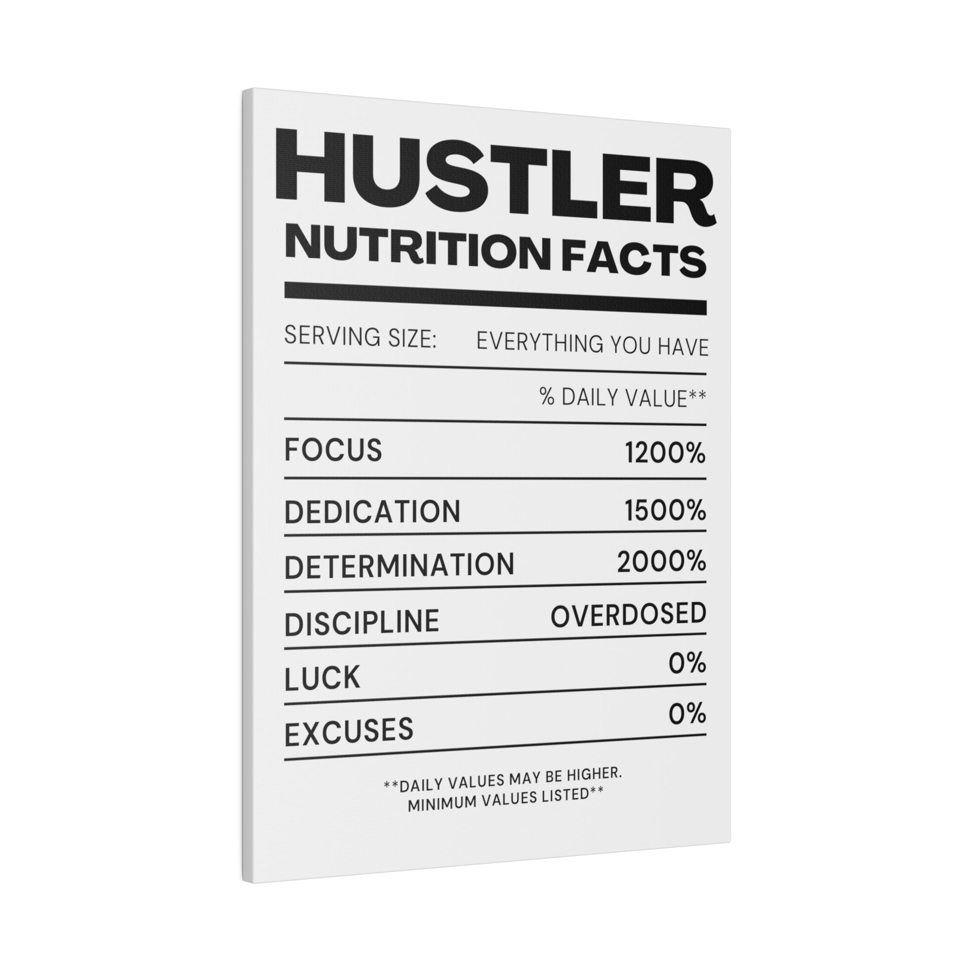 The Hustler Canvas - Discipline Over Motivation 247