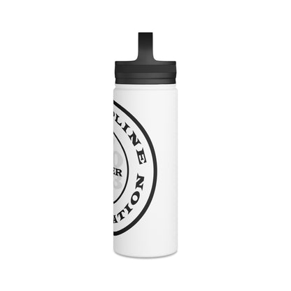 Discipline Over Motivation Logo Customizable Stainless Steel Water Bottle