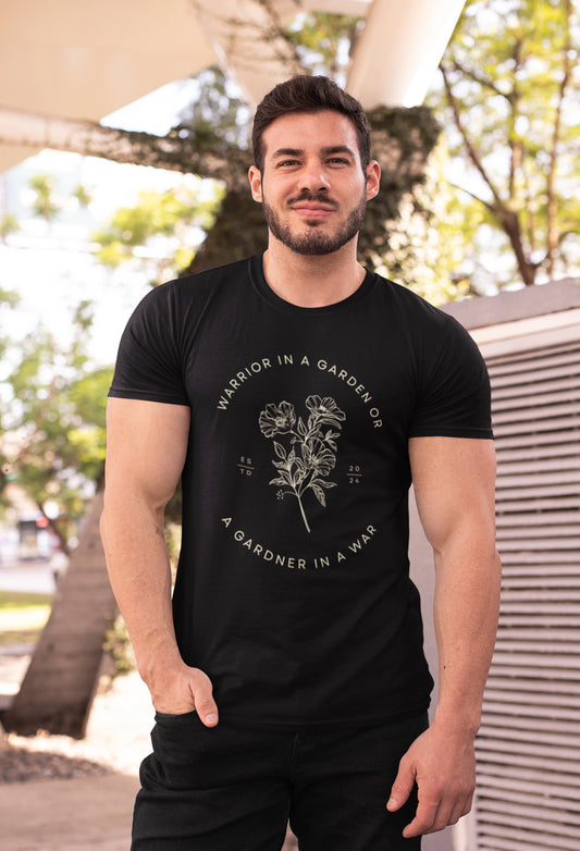 The Warrior in the Garden Soft Cotton T-Shirt