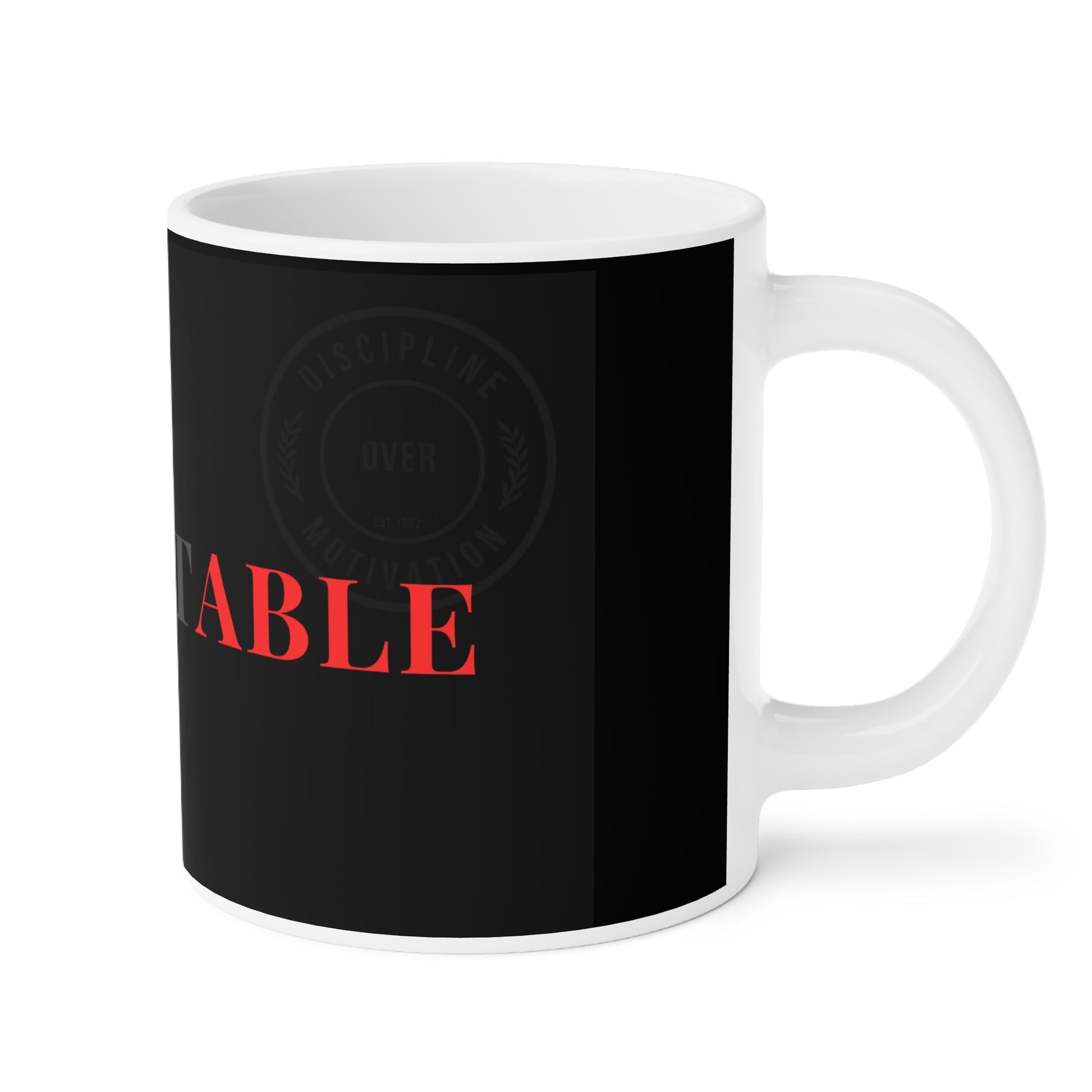 Accountable Mug - Discipline Over Motivation 247