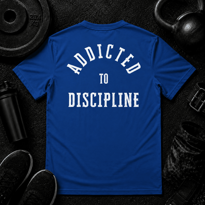 Addicted to Discipline Premium Tee - Discipline Over Motivation 24/7