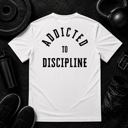 Addicted to Discipline Premium Tee - Discipline Over Motivation 24/7
