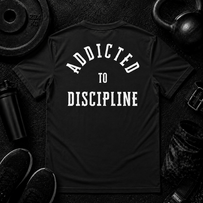 Addicted to Discipline Premium Tee - Discipline Over Motivation 24/7