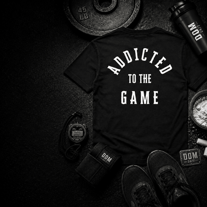 Addicted to the Game Premium Tee - Discipline Over Motivation 24/7