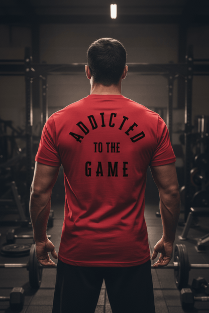 Addicted to the Game Premium Tee - Discipline Over Motivation 24/7