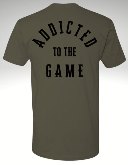 Addicted to the Game Premium Tee - Discipline Over Motivation 24/7