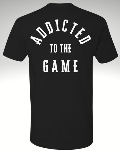 Addicted to the Game Premium Tee - Discipline Over Motivation 24/7