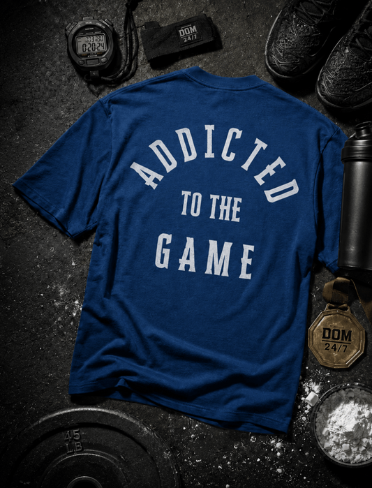 Addicted to the Game Premium Tee - Discipline Over Motivation 24/7
