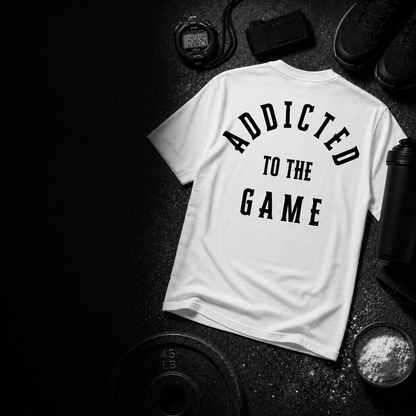 Addicted to the Game Premium Tee - Discipline Over Motivation 24/7