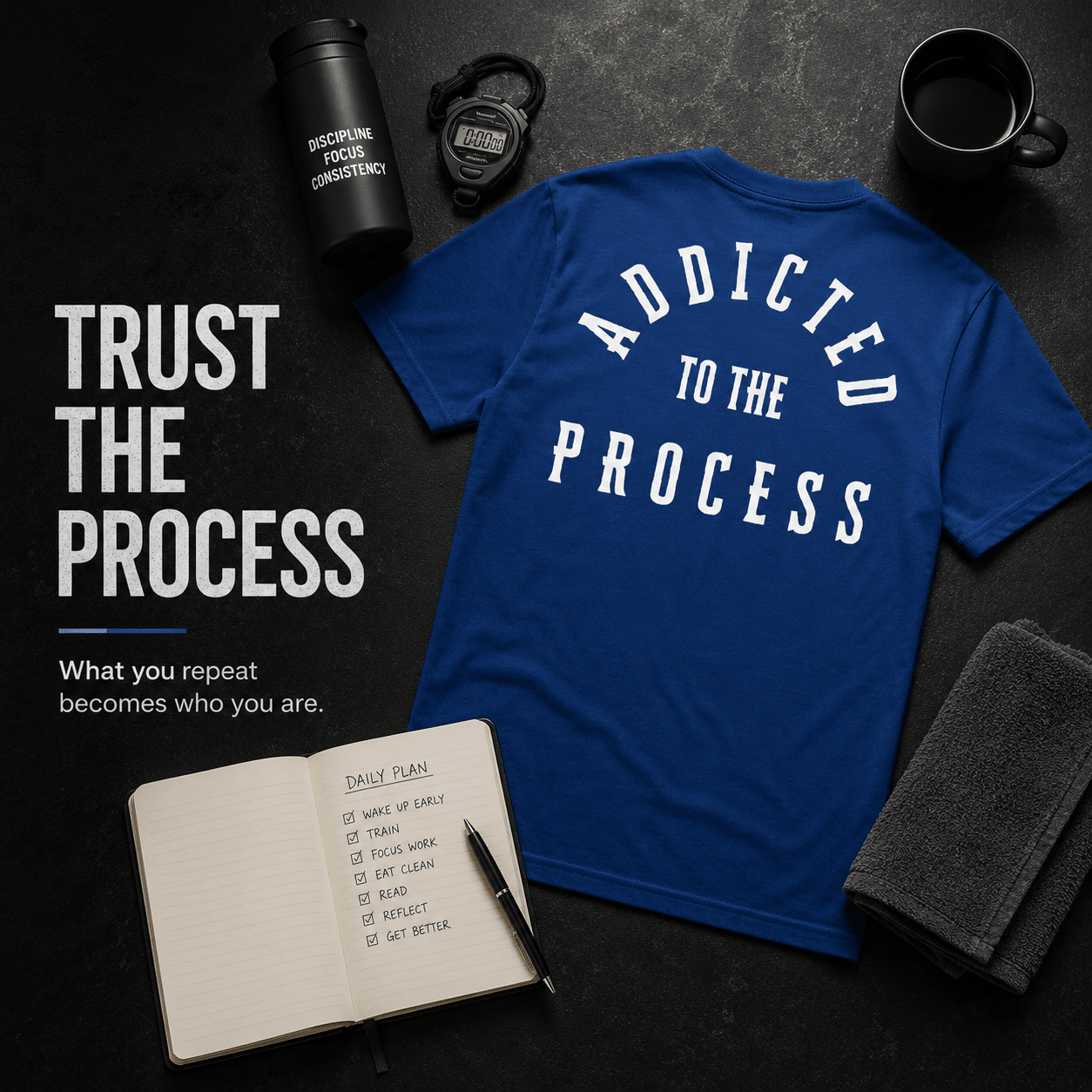 ADDICTED TO THE PROCESS - Discipline Over Motivation 24/7
