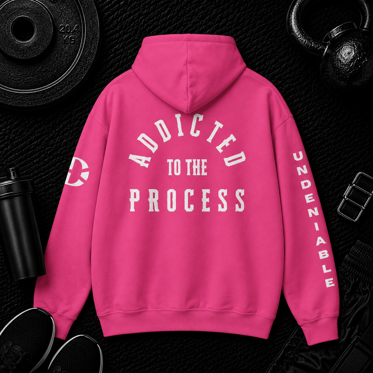 ADDICTED TO THE PROCESS HOODIE - Discipline Over Motivation 24/7